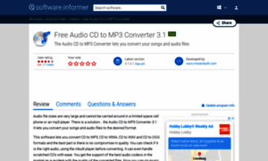 Free-audio-cd-to-mp3-converter.software.informer.com thumbnail