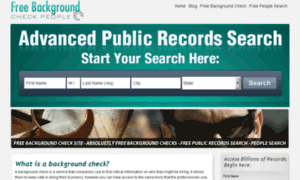 Free-background-check-people.com thumbnail