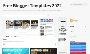 Free-blogger-templates.com thumbnail