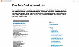 Free-bulk-email-address.blogspot.com thumbnail