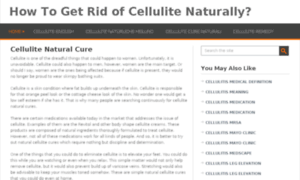 Free-cellulite-removal.com thumbnail