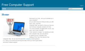 Free-computer-support.net thumbnail