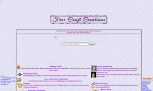 Free-craft-creations.com thumbnail