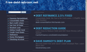 Free-debt-advisor.net thumbnail