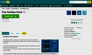 Free-desktop-clock.soft112.com thumbnail
