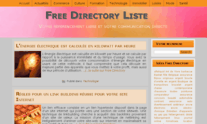 Free-directory-list.com thumbnail