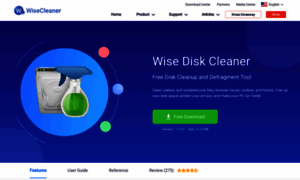 Free-disk-cleaner.wisecleaner.com thumbnail