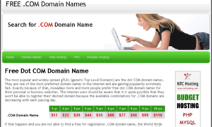 Free-dotcom-domain-name.com thumbnail