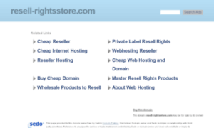 Free-ecommercethemes.resell-rightsstore.com thumbnail