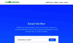 Free-emailverifier.com thumbnail