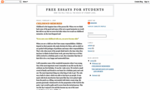 Free-essays-forstudents.blogspot.com thumbnail