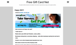 Free-giftcard.net thumbnail