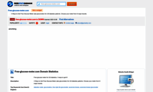 Free-glucose-meter.com.webstatsdomain.org thumbnail