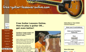 Free-guitar-lessons-online.com thumbnail