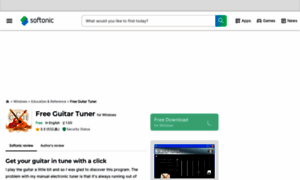 Free-guitar-tuner.en.softonic.com thumbnail