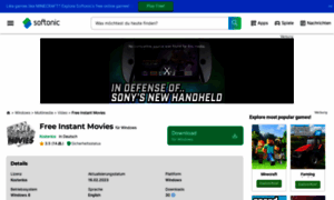 Free-instant-movies.de.softonic.com thumbnail