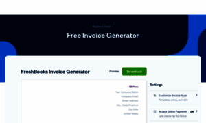 Free-invoice-generator.com thumbnail
