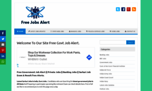 Free-jobs-alert.in thumbnail