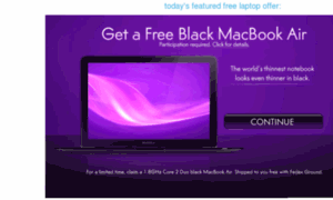Free-laptop-offer.info thumbnail