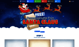 Free-letter-from-santa-claus.packagefromsanta.com thumbnail