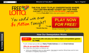 Free-lotto.in thumbnail