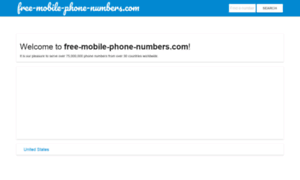 Free-mobile-phone-numbers.com thumbnail