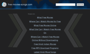 Free-movies-songs.com thumbnail