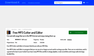 Free-mp3-cutter-and-editor.jaleco.com thumbnail