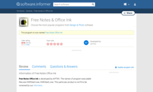 Free-notes-office-ink.software.informer.com thumbnail