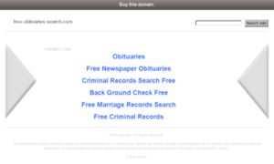 Free-obituaries-search.com thumbnail