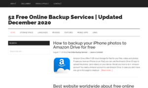 Free-online-backup-services.com thumbnail