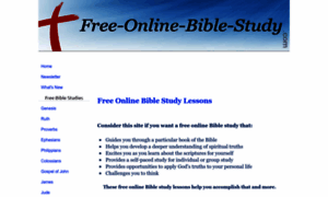 Free-online-bible-study.com thumbnail