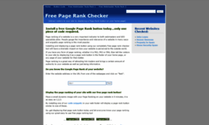 Free-pagerank-checker.com thumbnail