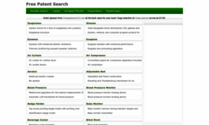 Free-patent-search.net thumbnail