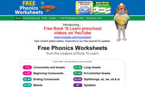 Free-phonics-worksheets.com thumbnail