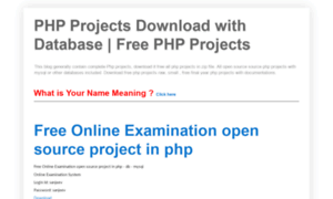 Free-php-projects-download.blogspot.in thumbnail