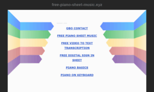 Free-piano-sheet-music.xyz thumbnail