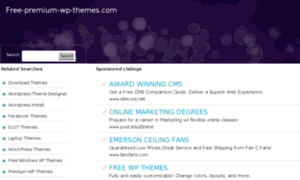 Free-premium-wp-themes.com thumbnail