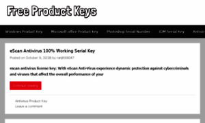 Free-product-keys.com thumbnail