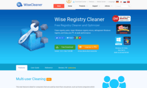 Free-registry-cleaner.wisecleaner.com thumbnail