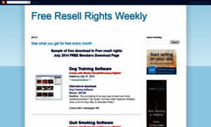 Free-resell-rights-weekly.blogspot.com thumbnail