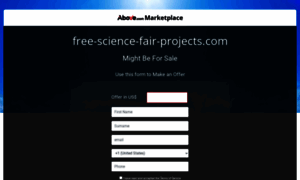 Free-science-fair-projects.com thumbnail