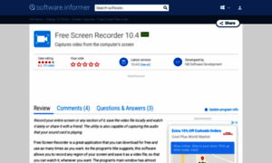 Free-screen-recorder.informer.com thumbnail