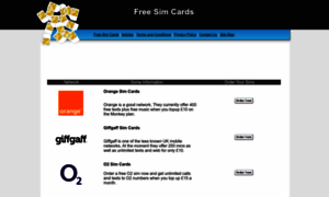 Free-sim-cards.org.uk thumbnail