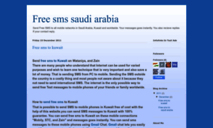 Free-sms-saudi-arabia.blogspot.com thumbnail