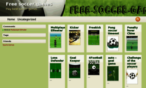 Free-soccer-games.com thumbnail