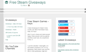 Free-steam-giveaways.com thumbnail