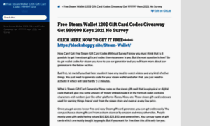 Free-steam-wallet-120-gift-card-codes-999999-keys.readthedocs.io thumbnail