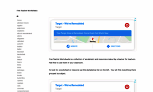Free-teacher-worksheets.com thumbnail