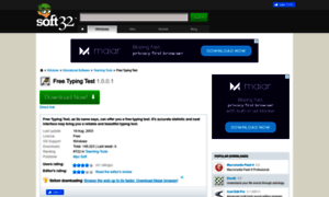 Free-typing-test.soft32.com thumbnail